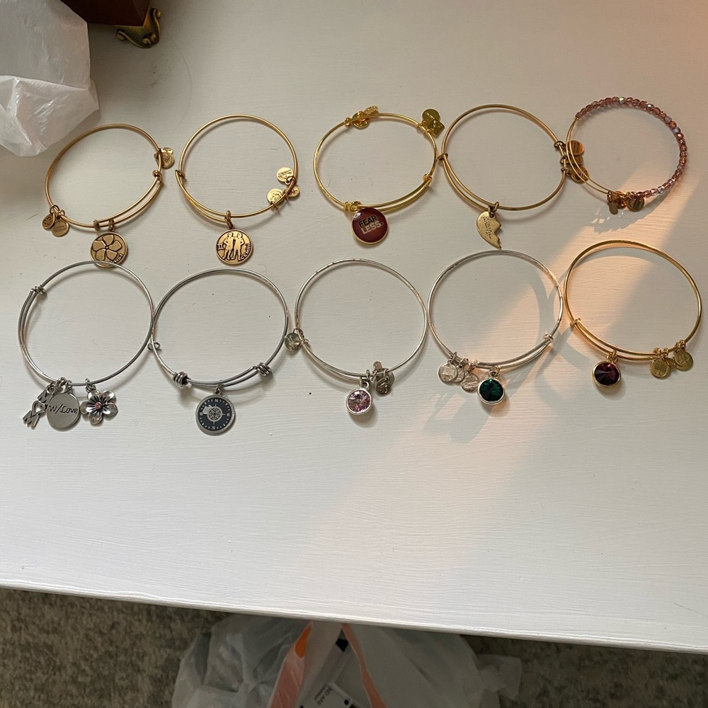 10 Alex and Ani bracelets price is for all